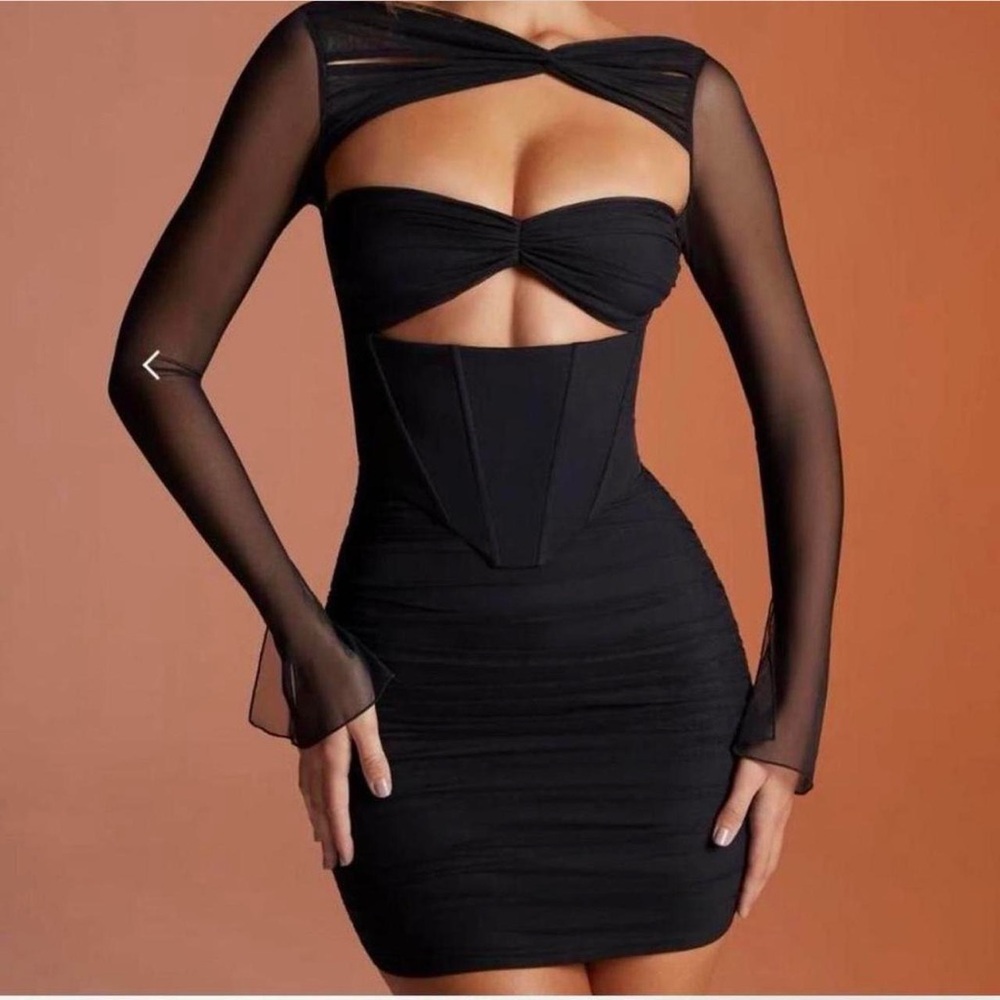 Oh Polly black dress